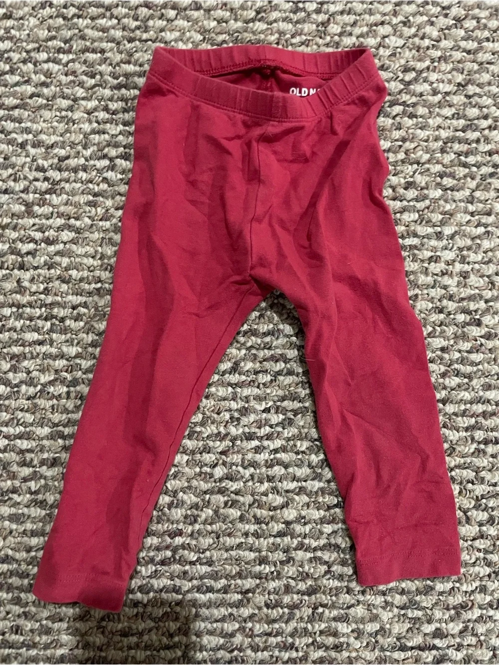 Old Navy Burgundy Toddler Leggings